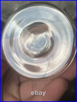 Lot de 11 Verres À Vin Rouge En Cristal Baccarat Modèle Rohan