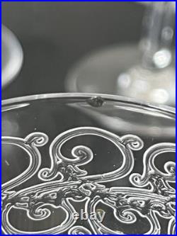 Lot de 11 Verres À Vin Rouge En Cristal Baccarat Modèle Rohan