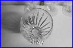 Lot de 4 verres à vin Baccarat Masséna en cristal 16 cm