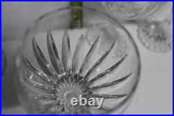 Lot de 4 verres à vin Baccarat Masséna en cristal 16 cm