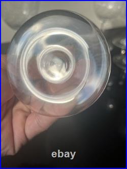Lot de 6 Verres À Eau En Cristal Baccarat Modèle Rohan
