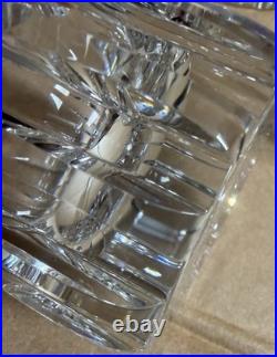 Lot de 6 grands verres à Whisky ou à Eau en Cristal de BACCARAT. Modèle Rotary