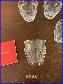 Lot de 6 verres à café modèle Talleyrand cristal Baccarat (prix du lot de 6)