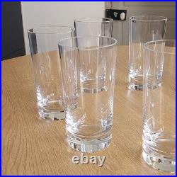 Lot de 8 Verres à Eau Cristal de Baccarat TBE