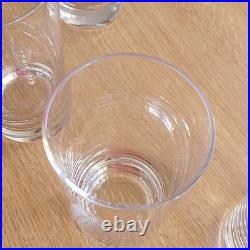 Lot de 8 Verres à Eau Cristal de Baccarat TBE