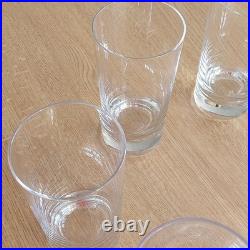 Lot de 8 Verres à Eau Cristal de Baccarat TBE