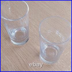 Lot de 8 Verres à Eau Cristal de Baccarat TBE