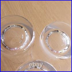 Lot de 8 Verres à Eau Cristal de Baccarat TBE