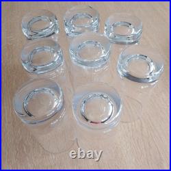 Lot de 8 Verres à Eau Cristal de Baccarat TBE