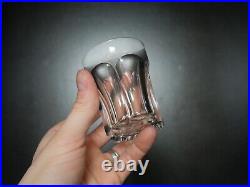 Lot de 9 ancien petit verres à whisky gobelet cristal Baccarat Harcourt Lot de 9 ancien petit verres à whisky gobelet cristal Baccarat Harcourt