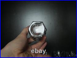 Lot de 9 ancien petit verres à whisky gobelet cristal Baccarat Harcourt Lot de 9 ancien petit verres à whisky gobelet cristal Baccarat Harcourt