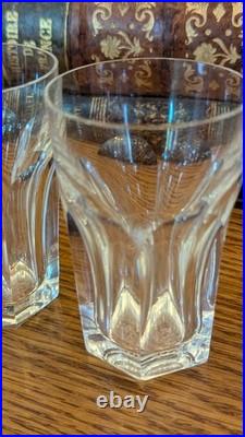 Magnifique Coffret trompe oeil en cristal Baccarat modèle Harcourt 6 Verres