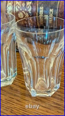 Magnifique Coffret trompe oeil en cristal Baccarat modèle Harcourt 6 Verres