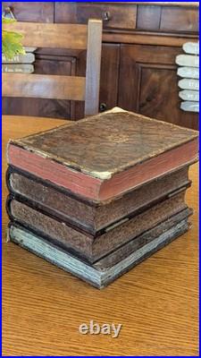 Magnifique Coffret trompe oeil en cristal Baccarat modèle Harcourt 6 Verres