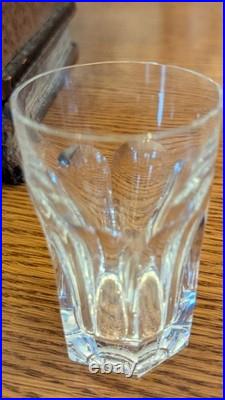 Magnifique Coffret trompe oeil en cristal Baccarat modèle Harcourt 6 Verres