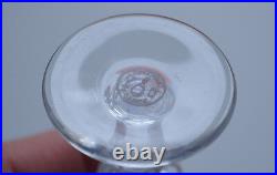 Magnifique Lot De 6 Petits Verres En Cristal De Baccarat Signe Magnifique Lot De 6 Petits Verres En Cristal De Baccarat Signe