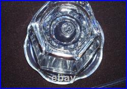 Moutardier Cristal de Baccarat avec sa cuillère signé