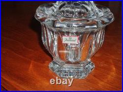 Moutardier Cristal de Baccarat avec sa cuillère signé