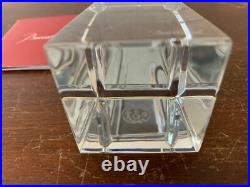 Obélisque en cristal de Baccarat