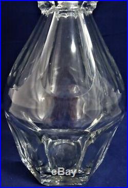 Paire de carafes cristal Baccarat Harcourt Réf A26/26 27,2 cm decanter