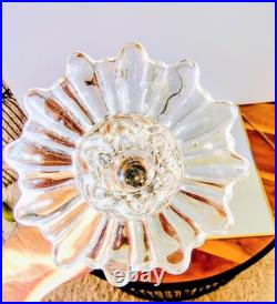 Paire de chandelier en cristal de Baccarat (prix des deux)