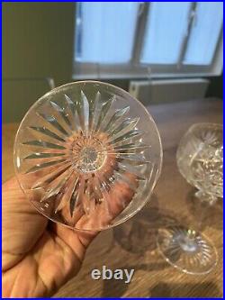 Paire de grands verres en cristal de Baccarat XIX siècle