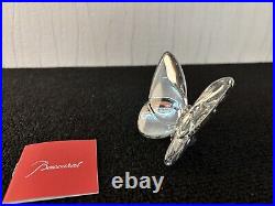 Papillon argenté en cristal de Baccarat (prix à la pièce)