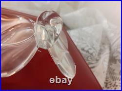 Papillon clair en cristal de Baccarat