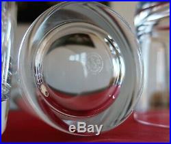 Perfection cristal Baccarat. 6 verres / gobelets H9,6cm. Estampillé