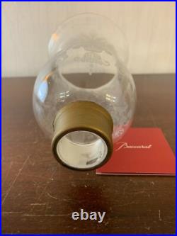 Photophore en cristal de Baccarat Photophore en cristal de Baccarat