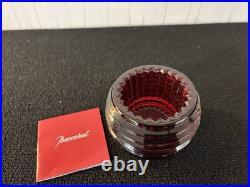 Photophores rouge modèle Eye en cristal de Baccarat