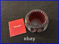 Photophores rouge modèle Eye en cristal de Baccarat