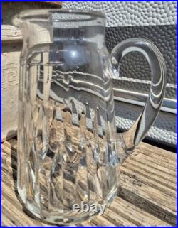 Pichet Broc a eau fruit cristal Baccarat Modèle Polignac