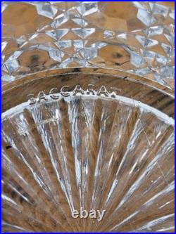 Pot à biscuit en cristal de Baccarat modèle Diamant/Pontarlier