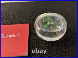 Presse papier pensée en cristal de Baccarat modèle1