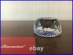 Presse papier zodiaque gémeaux en cristal de Baccarat