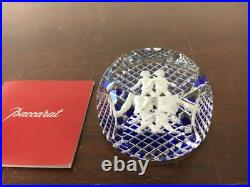 Presse papier zodiaque gémeaux en cristal de Baccarat