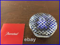 Presse papier zodiaque gémeaux en cristal de Baccarat