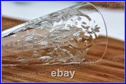 Rare flûte à Champagne cristal de Baccarat modèle Marennes Champagne flute (C)