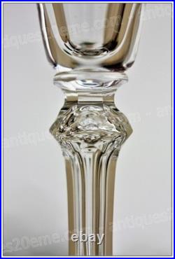 Rare flûte à Champagne cristal de Baccarat modèle Marennes Champagne flute (C)