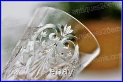 Rare flûte à Champagne cristal de Baccarat modèle Marennes Champagne flute (C)