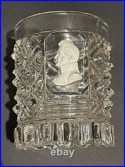 Rarissime verre cristal Baccarat XIXème roi Louis Philippe pointes diamant