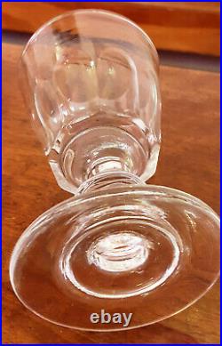 SUPERBE LOT DE VERRES EN CRISTAL DE BACCARAT 19e