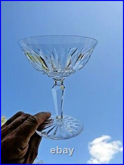 Saint Louis Stl5 Tall Sherbet Glasses Coupes A Champagne Cristal Taillé Baccarat