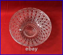 Saladier / coupe / jatte en cristal signé BACCARAT modèle DIAMANTS PIERRERIES