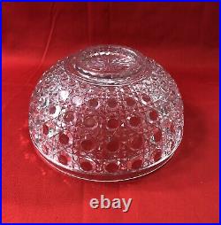 Saladier / coupe / jatte en cristal signé BACCARAT modèle DIAMANTS PIERRERIES