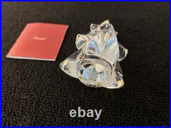 Sapin de Noel clair en cristal Baccarat mod1
