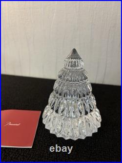 Sapin de Noel enchanté clair en cristal Baccarat