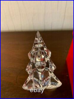 Sapin transparent déco Noël en cristal de Baccarat