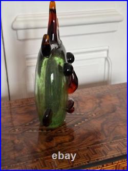 Sculpture verre BACCARAT CIRCA 1980 TRIBUTE PICASS0 époque de Mc Connico